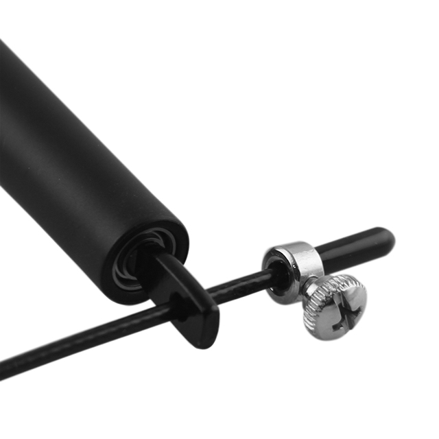 Verstellbares Hochgeschwindigkeits-Springseil aus PVC/PP-Stahlkabel