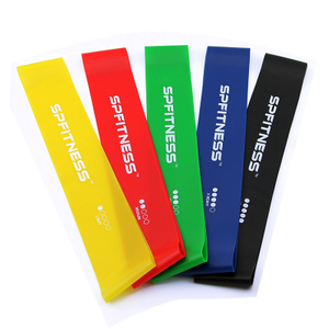 Fitness zu Hause Workout Naturlatex Übungsband Widerstandsbänder Set OEM 5 Pack